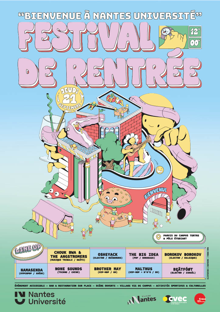 Nantes University Back-to-School Festival: A Day of Sports, Culture, and Celebration